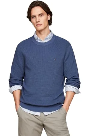 Tommy Hilfiger Herren Pullover Crew Neck Strickpullover, , XS
