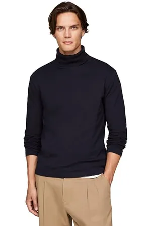Tommy Hilfiger Herren Pullover Roll Neck mit Rollkragen, , S
