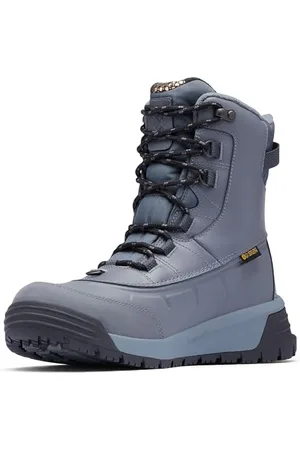 Columbia Bugaboot Celsius wasserdichte Schneestiefel für Herren, Grau (Graphite x Black), 42 EU