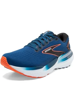 Brooks Herren Glycerin Gts 21 Sneaker, Blue Opal/Black/Nasturtium, 42.5 EU