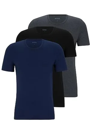 HUGO BOSS Herren 3-Pack Crew Neck Cotton Jersey T-Shirt, , XL