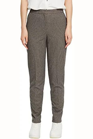 ESPRIT Collection Damen 992eo1b317 Hose, Gun Metal, 38 EU