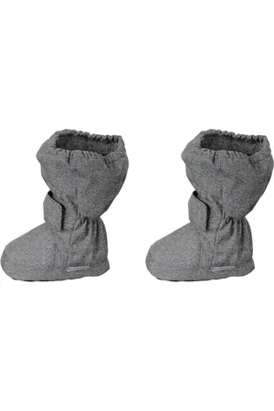 Sterntaler Jungen Baby sko Stiefel, Anthrazit Mel, 19/20 EU (Packung mit 2)