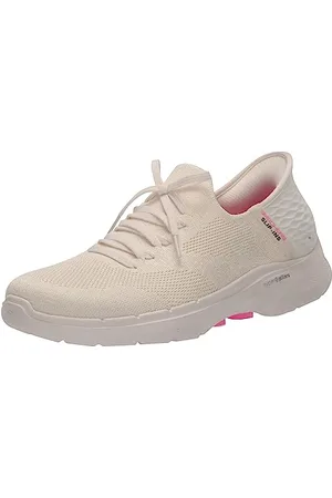 Skechers Performance SlipInsGo Walk 6Lovely Day Womens Slip On 75 BM US Off White