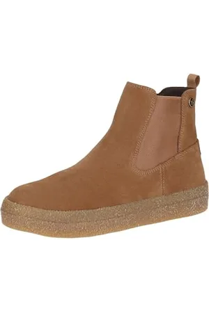 Caprice Damen Winterstiefel ohne Absatz Gefüttert Bequem, Braun , 39 EU