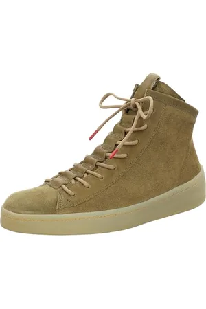 Think! Damen Kumi Leder gefütterte nachhaltige Boots, 7000 Olive/Kombi, 38 EU