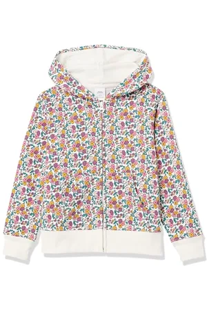Amazon Mädchen Fleece-Kapuzenpullover mit Reißverschluss, , 2 Jahre