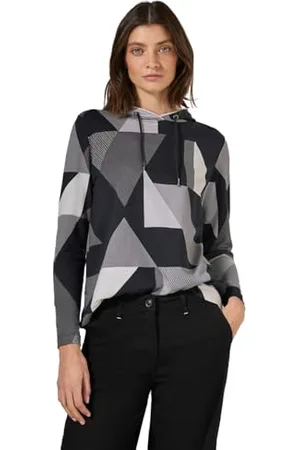 CECIL Multicolor Triangle Print Hoody