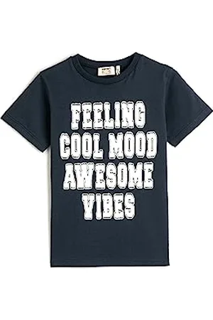 Koton Boys T-Shirt Printed Short Sleeve Crew Neck Cotton