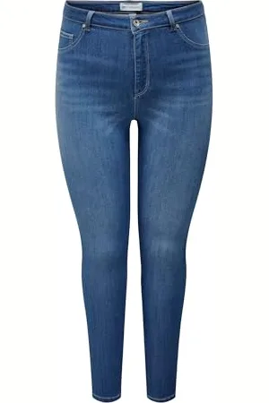 ONLY Damen Carstorm Life Hw P Up DNM Bj564 Noos Skinny-fit-Jeans, , 42W / 32L EU