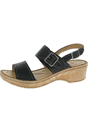 Andrea Conti Damen Sandalette Sandale mit Absatz, , 41 EU