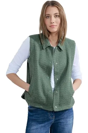 CECIL Damen Boucle Weste XL