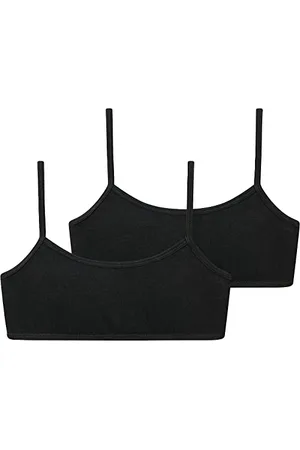 Schiesser Mädchen 2 Pack Unterwäsche Mit Spaghettiträger - 95/5 Organic Cotton Bio Baumwolle Größe 140 Bis 176 Bustier, , 152 EU