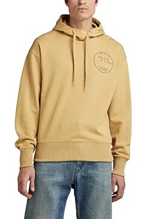 G-Star RAW Herren Back Graphic Loose Hooded Sweatshirt, , M
