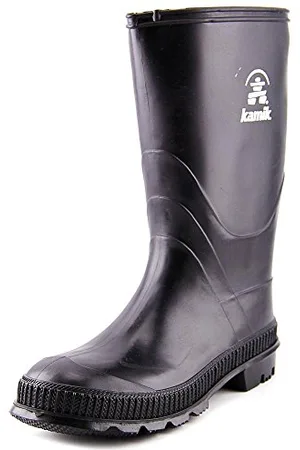 Kamik STOMP EK6149F, Unisex-Kinder Gummistiefel, Schwarz (Black-noir BKA), 26 EU (8.5 UK)