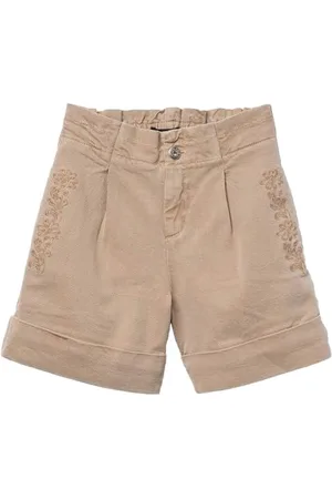 Replay Mädchen Shorts Bequem, Beige (Sand 440), 10 Jahre