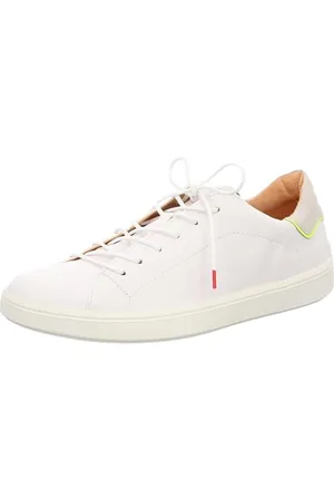 Think! Think Herren TURNA chromfrei gegerbte nachhaltige Wechselfußbett Sneaker, Bianco/Kombi 1020, 41.5 EU
