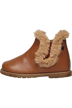 Falcotto WINTER WOOD FUR-Lederstiefel mit Pelzdetails, , 18 EU