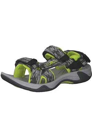 CMP Kids Hamal Hiking Sportliche Sandale, Cemento-Acido, 37 EU