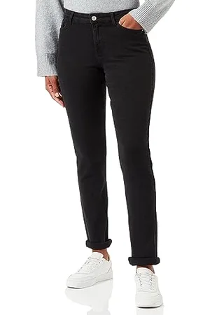 Pieces® Damen Pckesia Mw Straight BLC Jeans Noos Cp, , 30W / 30L