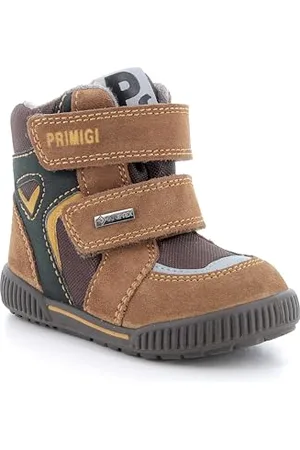 Primigi Ride 19 GTX, Schneestiefel für Jungen 0-24, Leder-Dunkelbraun, 20 EU, , 20 EU