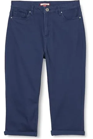 Joe Browns Damen Essentials Cropped-Caprihose aus Stretch-Baumwolle, schmale Passform Hose, , 42