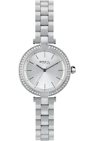 Breil Uhr Damen Sybille Ziffernblatt Bewegung NUR Zeit Quartz e Bracelet Stahl EW0528