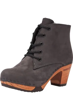 Woody Damen Anne Stiefelette, Grigio, 41 EU