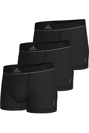 adidas Herren Trunk (3PK) -Active Micro Flex Eco Unterwäsche, , S (3er Pack)