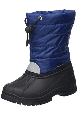 Playshoes Unisex Kinder Schneestiefel, Blau (11 ), 28/29