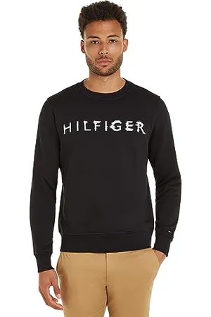 Tommy Hilfiger Herren Sweatshirt Crew-Neck ohne Kapuze, , L