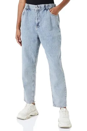 Koton Women High Rise Relax Fit Denim Trousers - Mom Jeans