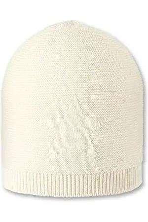 Sterntaler Baby Mädchen Strickmütze GOTS - Mit Eingestricktem Stern, , 47