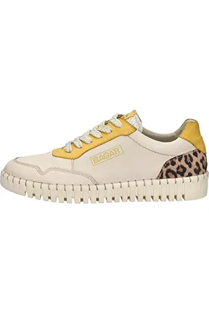 Bagatt Damen D31-AFJ01 Sneaker, beige/Multicolour, 41 EU