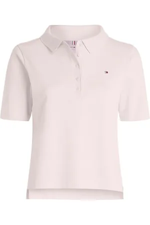 Tommy Hilfiger Damen Poloshirt Kurzarm 1985 Reg Pique Polo Ss Regular Fit, , XXS