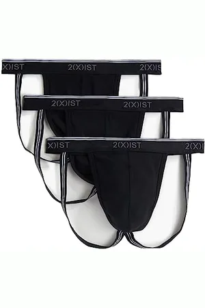 2Xist )IST Herren Jock Strap Baumwolle Stretch 3er Pack, , Small