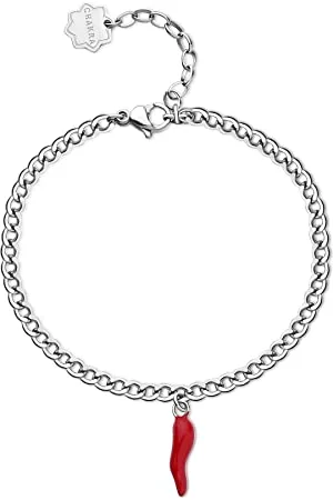 Brosway Armband Chakra für Damen aus Edelstahl in der Farbe mit Karabinerverschluss, Länge: 18 cm, BHKB139
