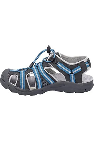 CMP Kids AQUARII 2.0 Hiking Sportliche Sandale, Grau-Meeresblau (Graffite-Oltremare), 30 EU