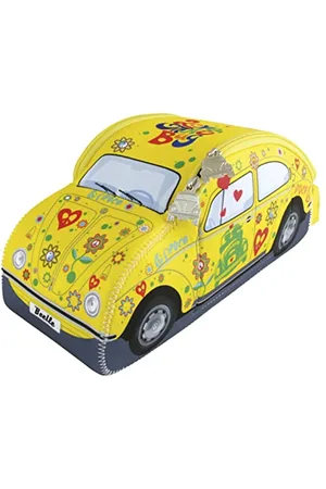 Brisa VW Collection - Volkswagen Neopren Universal-Schmink-Kultur-Reise-Tasche-Beutel im Käfer/Beetle Design ( Groß)
