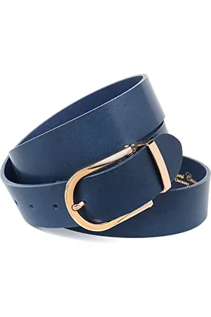 Anthoni Crown Damen Ledergürtel Gürtel, , 110