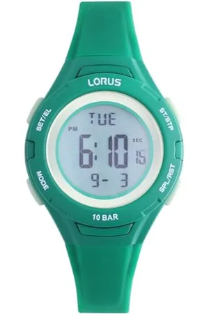 Lorus Jungen Digital Quarz Uhr mit Silikon Armband R2391PX9
