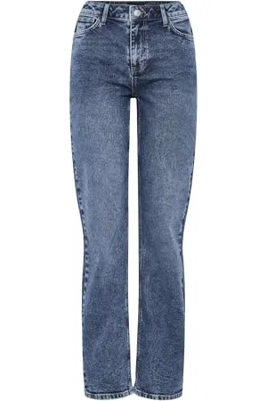 Pieces® Pckelly Mw Straight Jeans Mb402 Noos