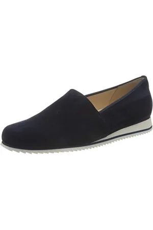 Hassia Damen Piacenza Slipper, Blue, 40.5 (7 UK)