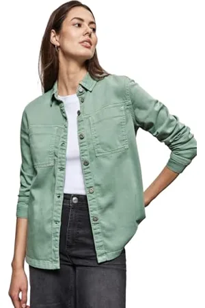 Street one Damen A212248 Denim-Overshirt, , 44