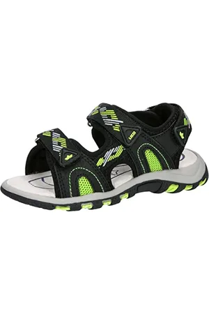 LICO Luca V Sandalen, schwarz/grau/Lemon, 26 EU