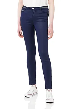 Morgan Damen Pantalon Slim enduit 212-PALONA Klassische Hose, , 32