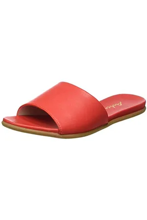 Andrea Conti Damen 1749600 Pantoletten, Rot (Rot 021), 39 EU