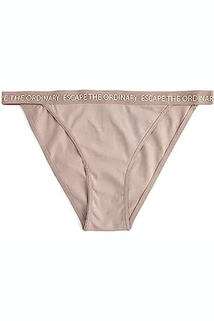 Koton Women Slogan Printed Brazilian Panties