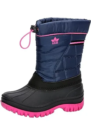 LICO Bobby Schneestiefel, Marine/Pink, 30 EU