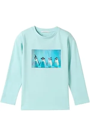 TOM TAILOR Jungen Kinder Langarmshirt mit Fotoprint, , 92/98